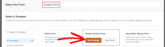 How to Create Contact Forms in WordPress with WPForms