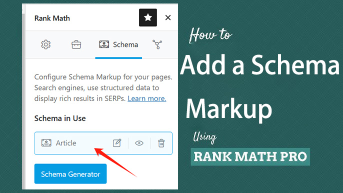 使用 Rank Math Pro 轻松添加 Schema 标记，提升 SEO 排名和点击率