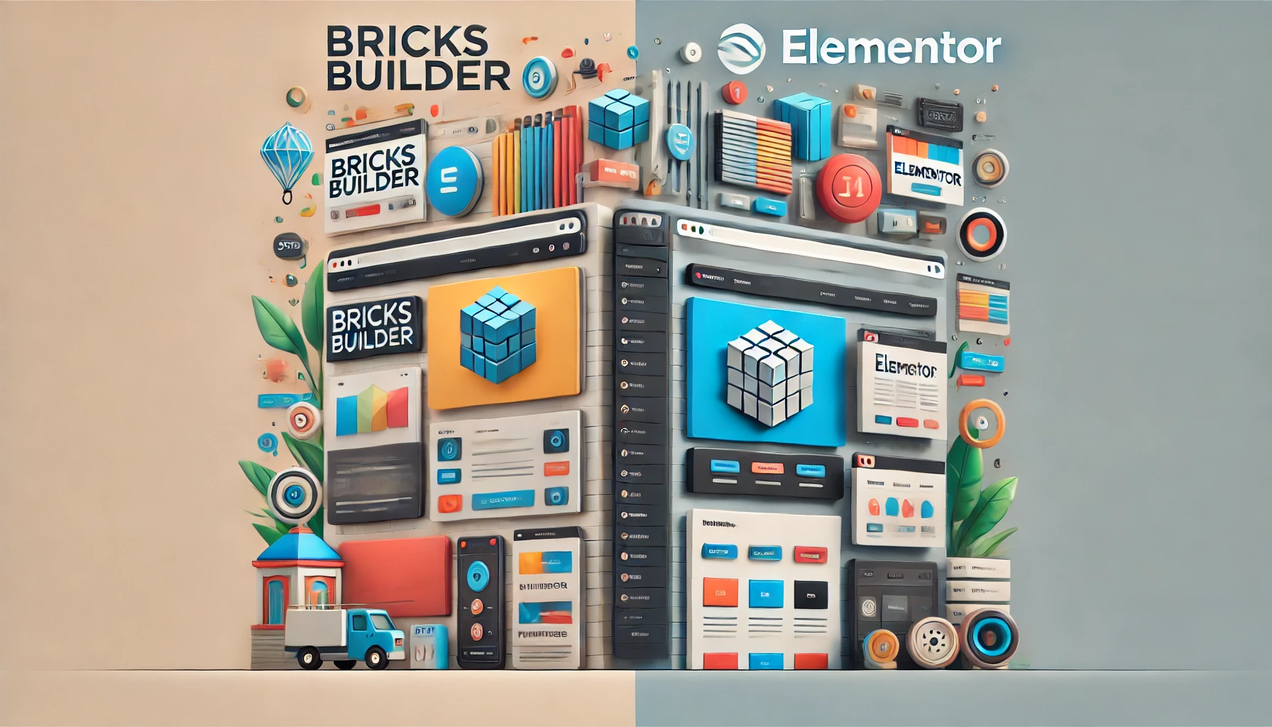 Bricks Builder vs. Elementor : une analyse approfondie des fonctionnalités, des performances et des prix