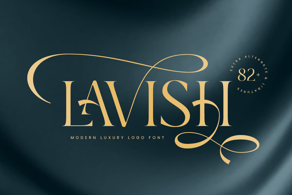 Lavish – 现代奢华徽标字体-光子波动网 | 专业WordPress修复服务，全球范围，快速响应