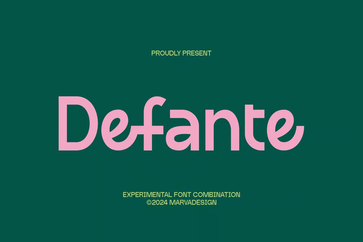 Defante – 组合字体-光子波动网 | 专业WordPress修复服务，全球范围，快速响应