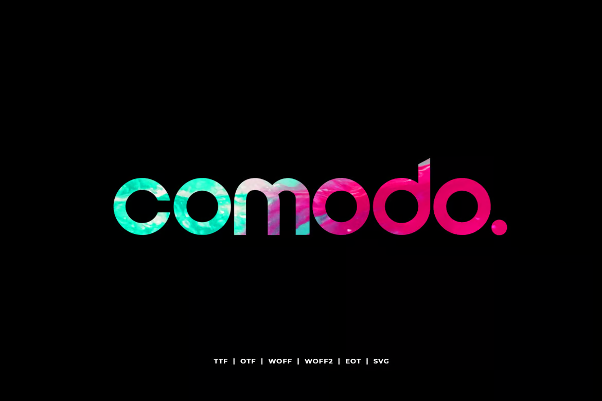 Comodo – 显示字体 + 网络字体-光子波动网 | 专业WordPress修复服务，全球范围，快速响应