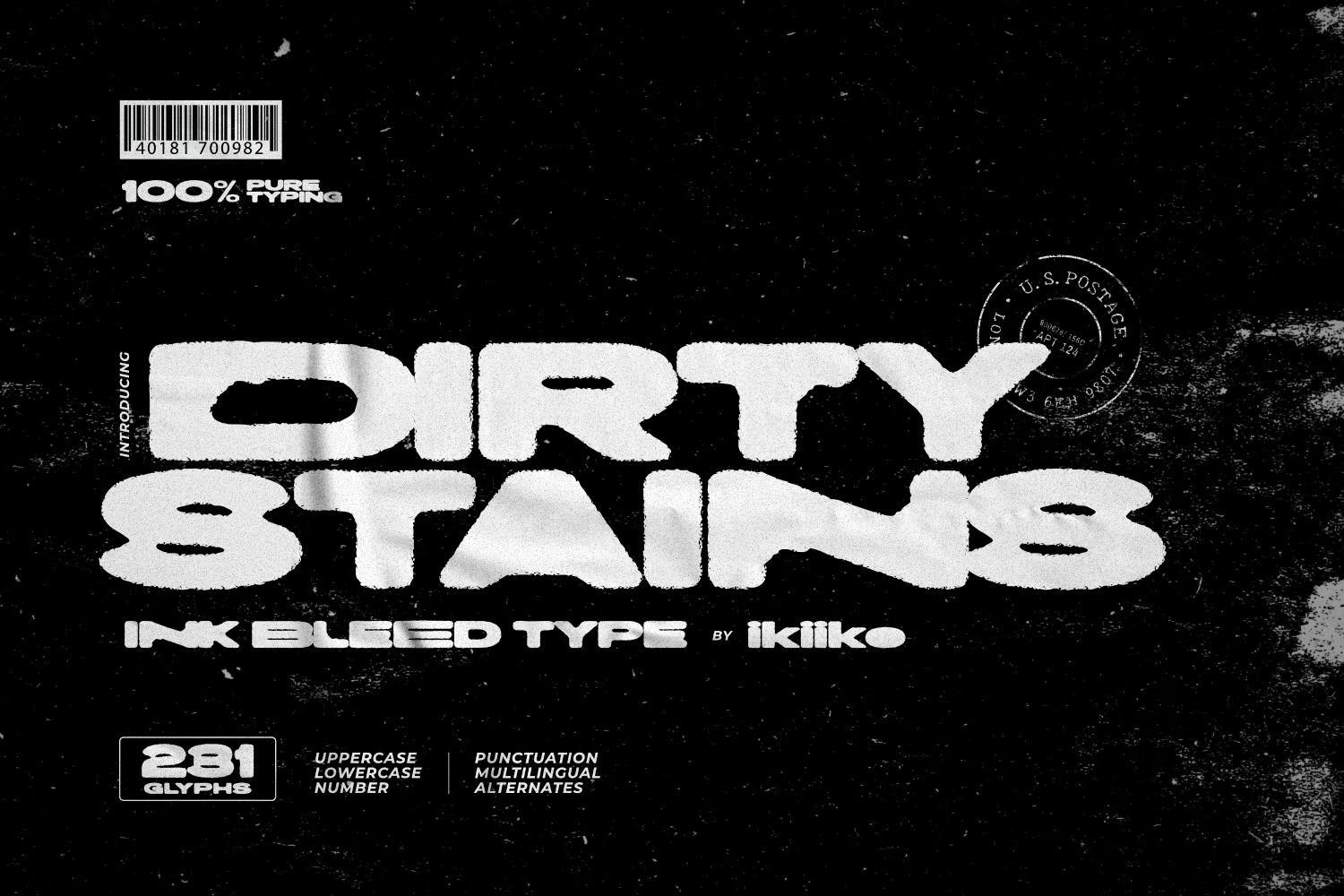 Dirty Stains – 墨渍字体-光子波动网 | 专业WordPress修复服务，全球范围，快速响应