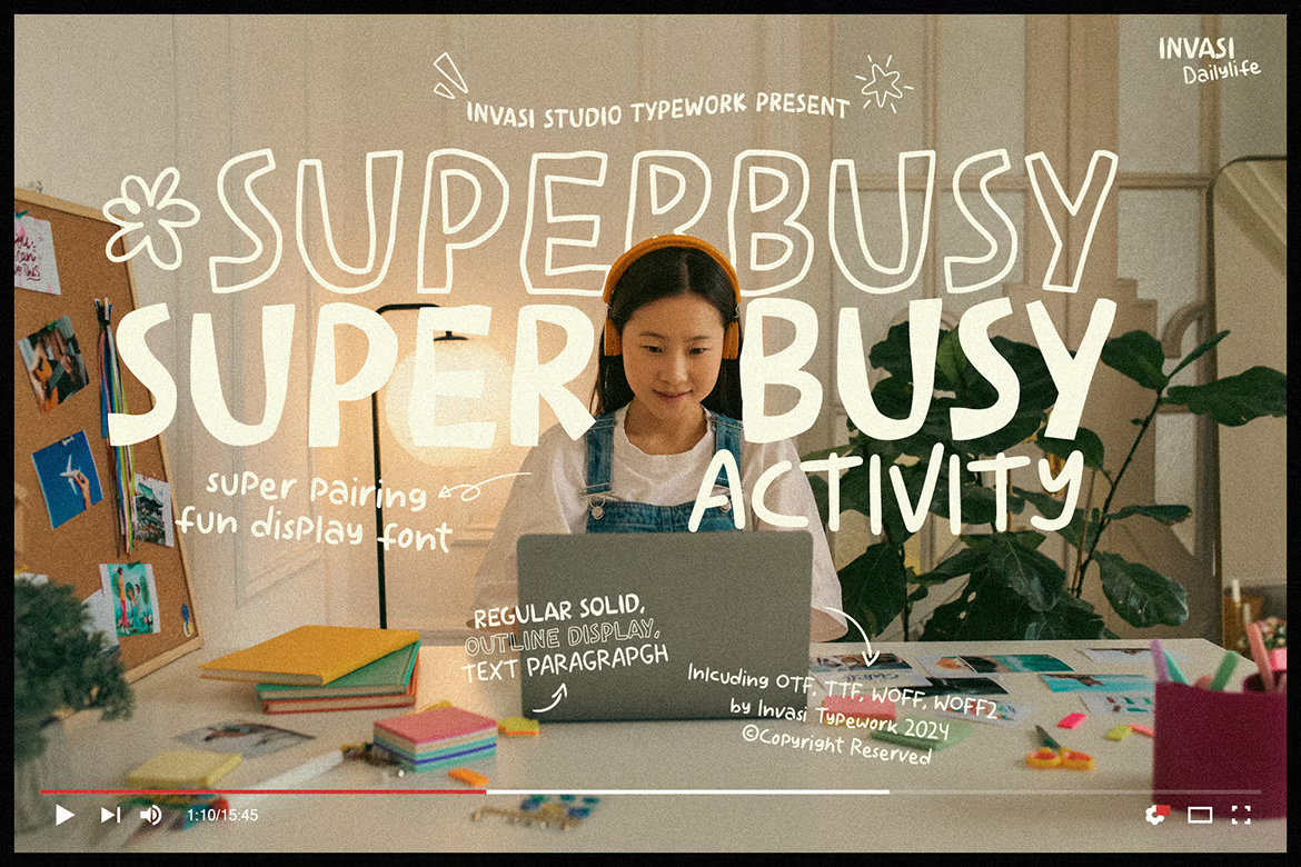 Super Bushy Activity - Funny Matching Fonts - photonwave.com | Service professionnel de réparation WordPress, portée mondiale, réponse rapide