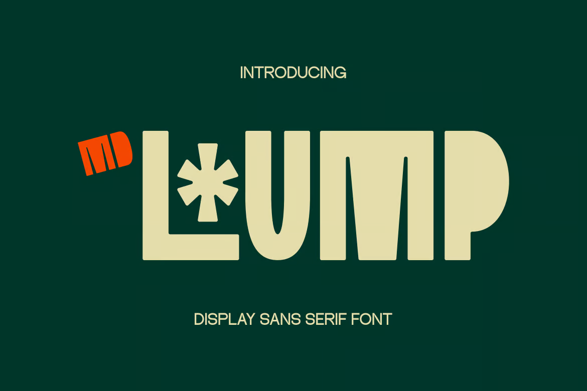 Lump - Display Sans Serif Fonts - Photonwave.com | Service professionnel de réparation de WordPress, portée mondiale, réponse rapide