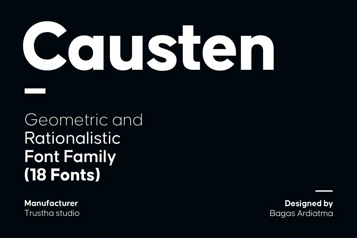 Causten Font Family - Photon Flux | WordPress Professional Repair Service, Worldwide, Fast Response