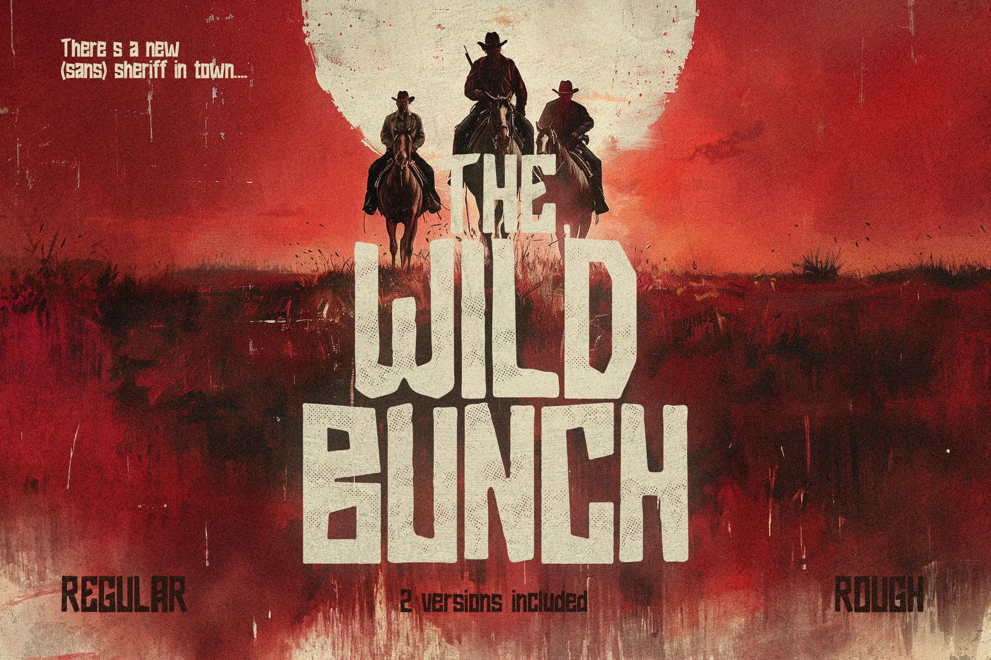 The Wild Bunch - Western Cowboy Display Fonts - Photon Fluctuation Network | Professional WordPress repair service, worldwide, fast response