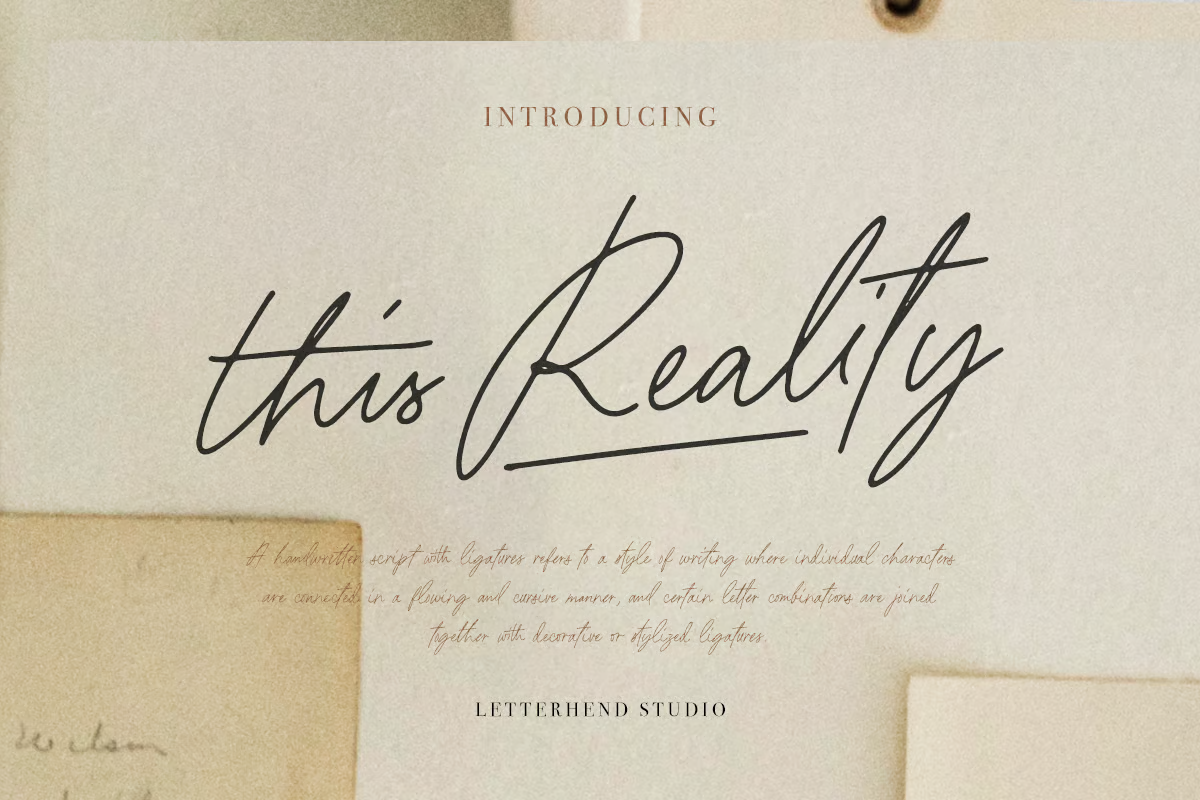 This Reality - Modern Fonts - Photonflux.com | Service professionnel de réparation de WordPress, dans le monde entier, réponse rapide