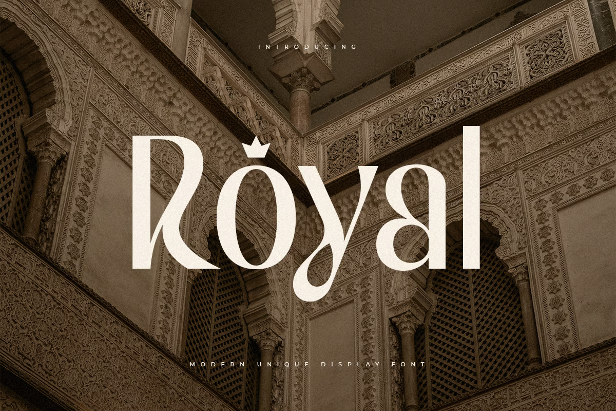 Royal - Modern Unique Display Fonts - photonwave.com | Service professionnel de réparation de WordPress, portée mondiale, réponse rapide