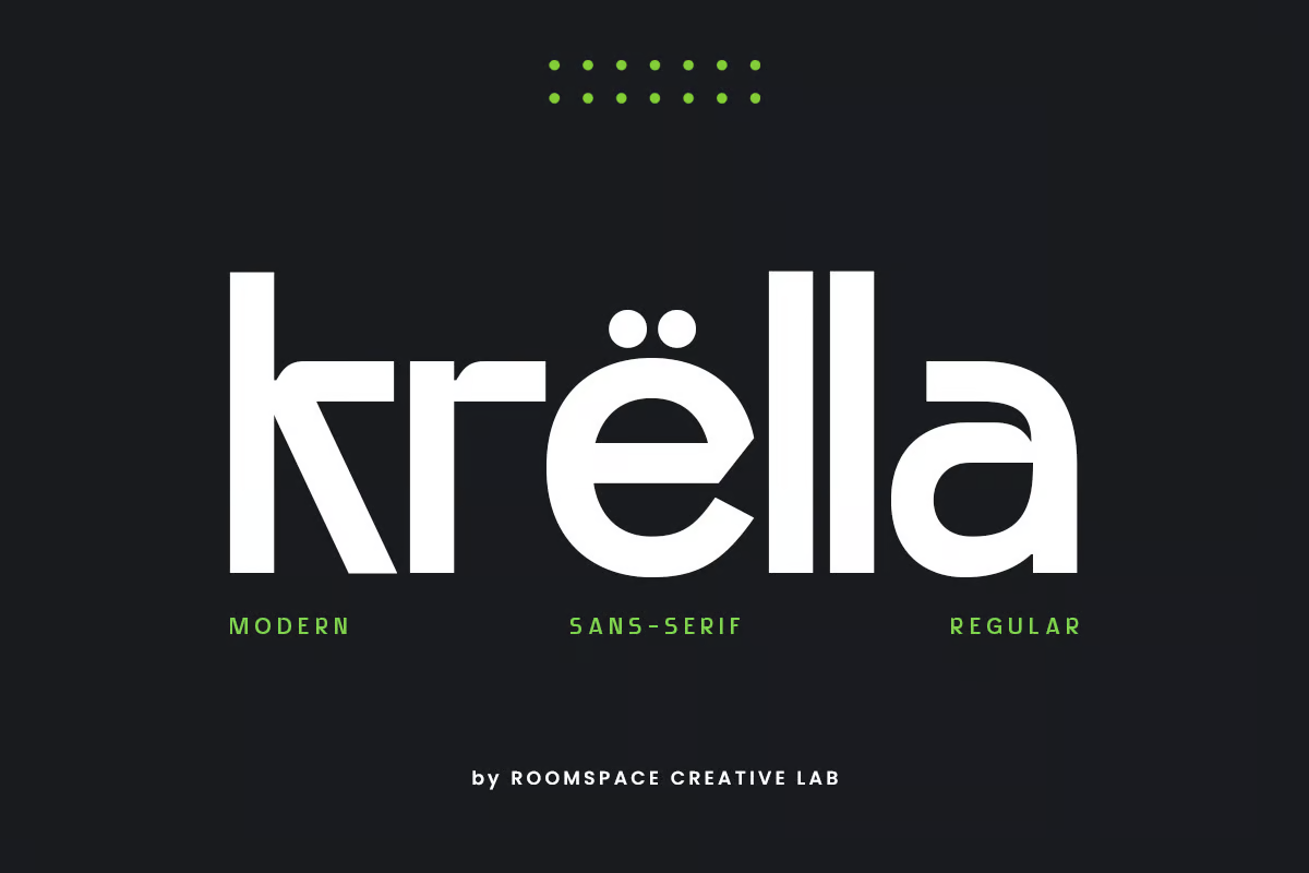 Krella - Modern Logo Fonts - photonwave.com | Professional WordPress repair service, global reach, fast response