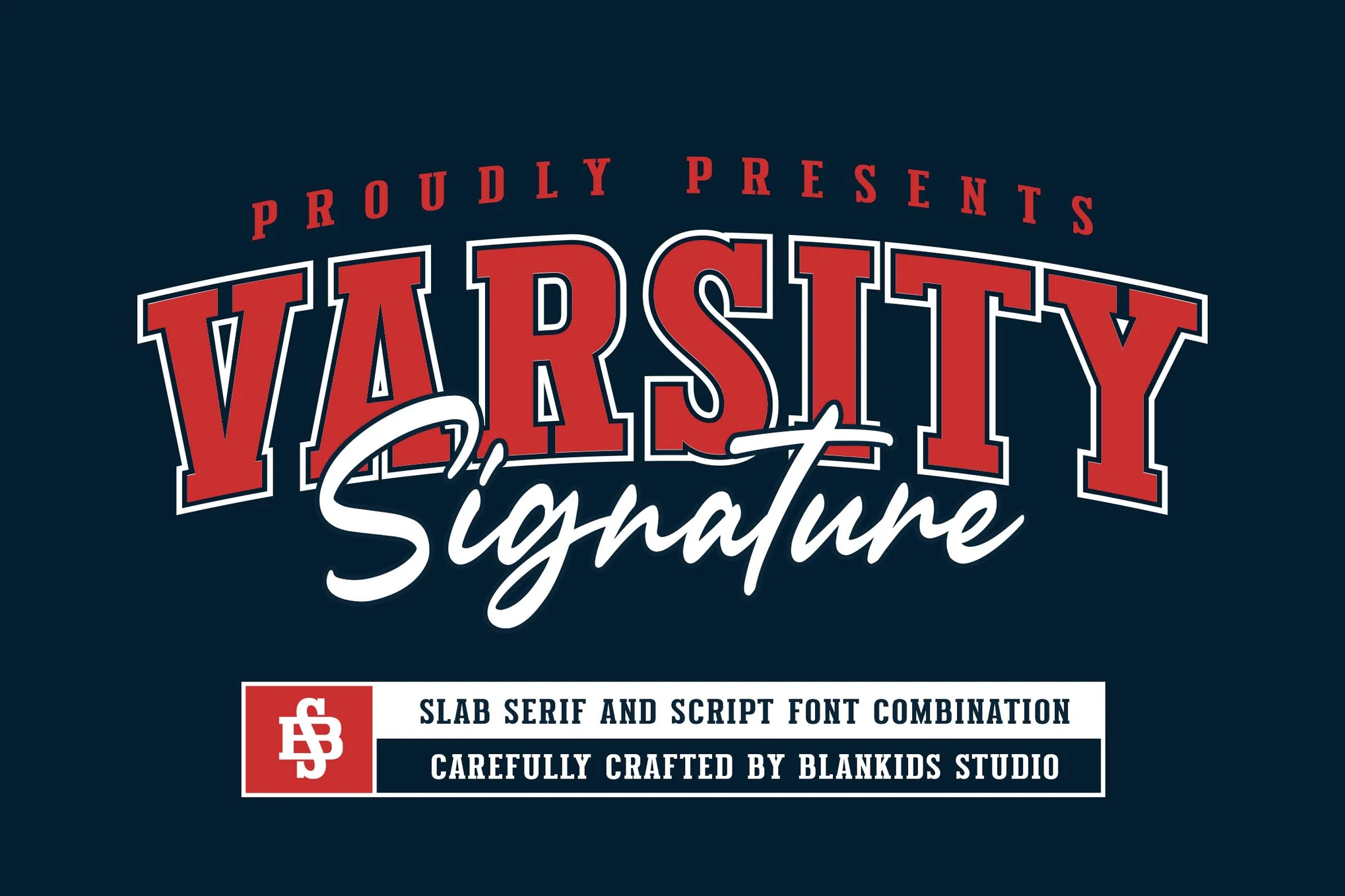 Varsity Signature – 大学字体组合-光子波动网 | 专业WordPress修复服务，全球范围，快速响应