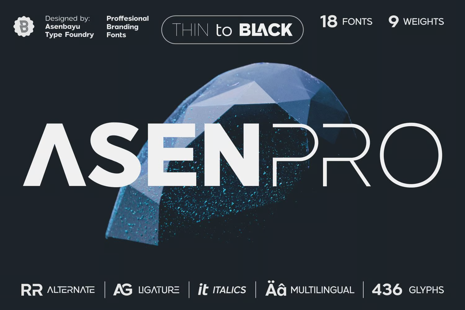 Asen Pro - Sans Serif Fonts - Photon Flux | Professional WordPress Repair Service, Worldwide, Fast Response