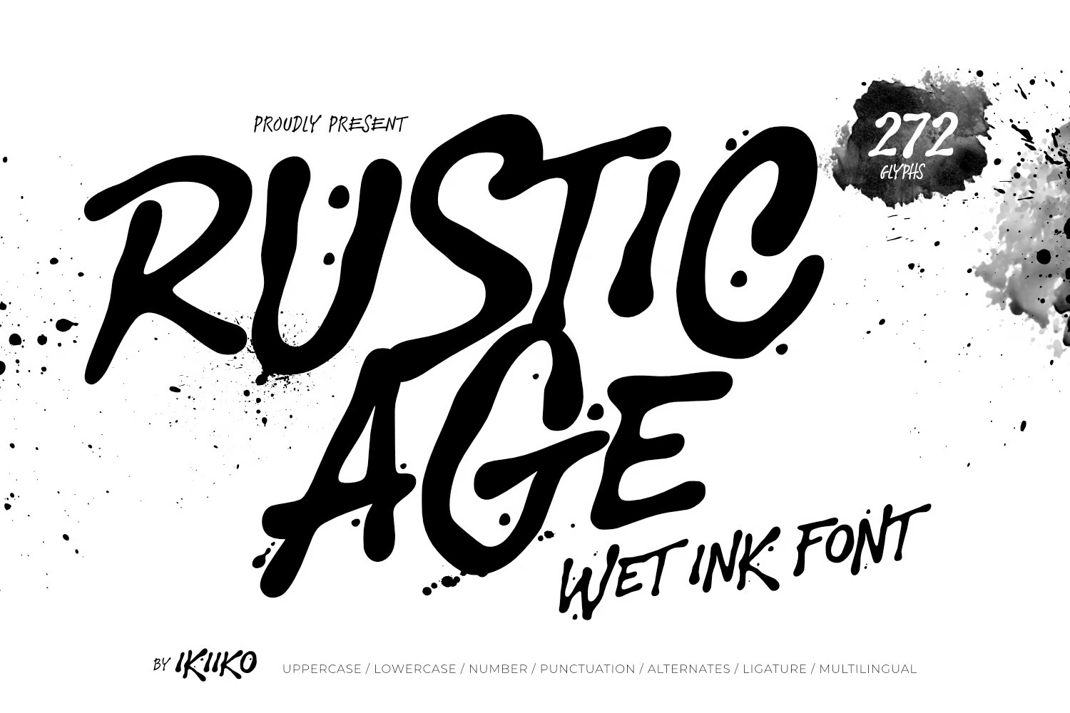 Rustic Age – 湿墨字体-光子波动网 | 专业WordPress修复服务，全球范围，快速响应