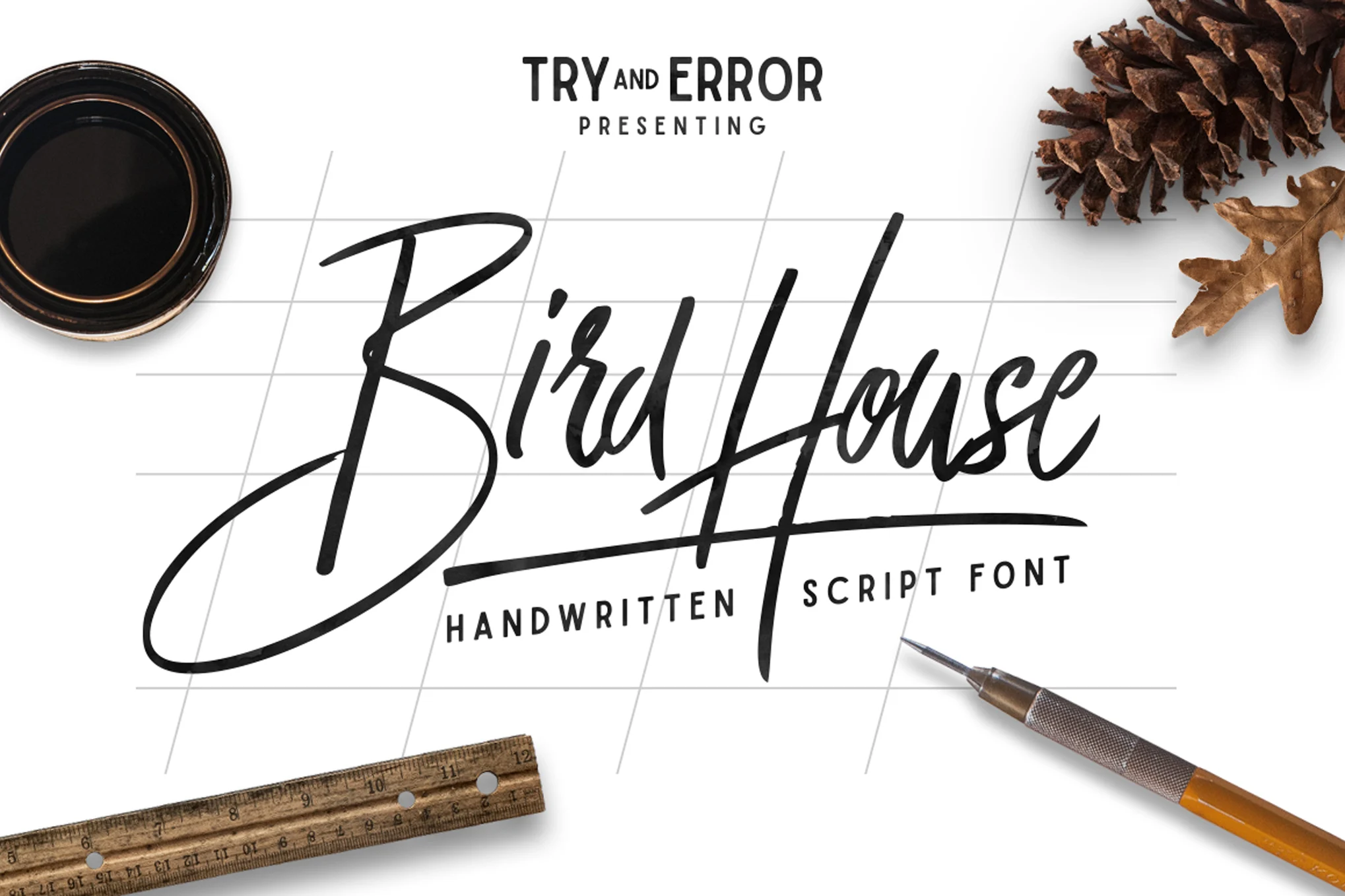 Bird House Script - 手書き風フォント - Photon Flux｜プロのWordPress修理サービス！