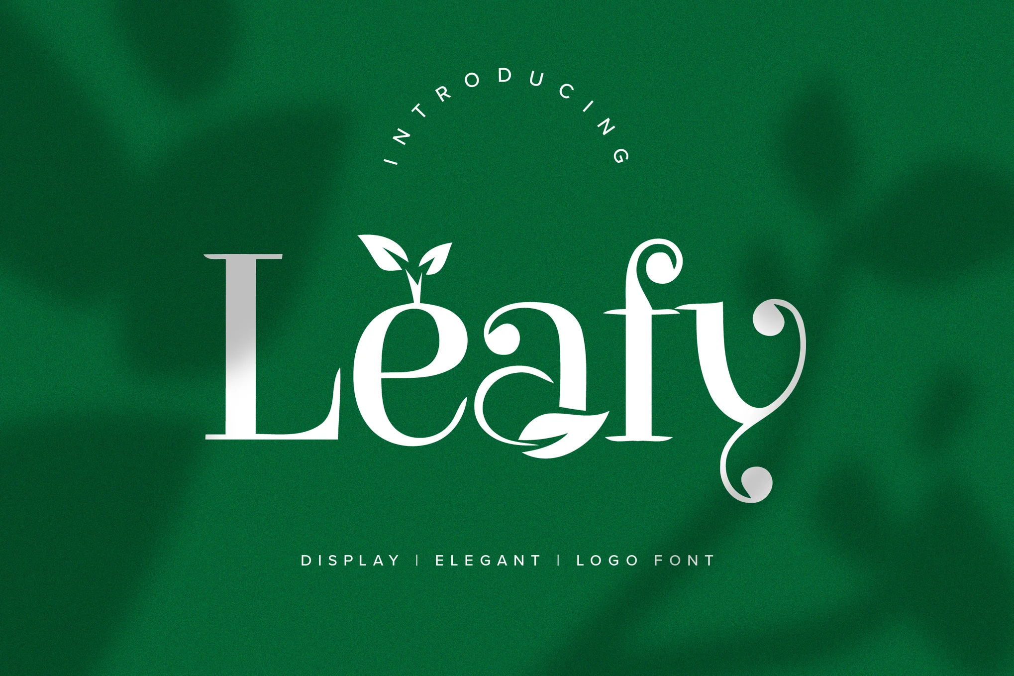 Leafy Logo Font – 字体-光子波动网 | 专业WordPress修复服务，全球范围，快速响应