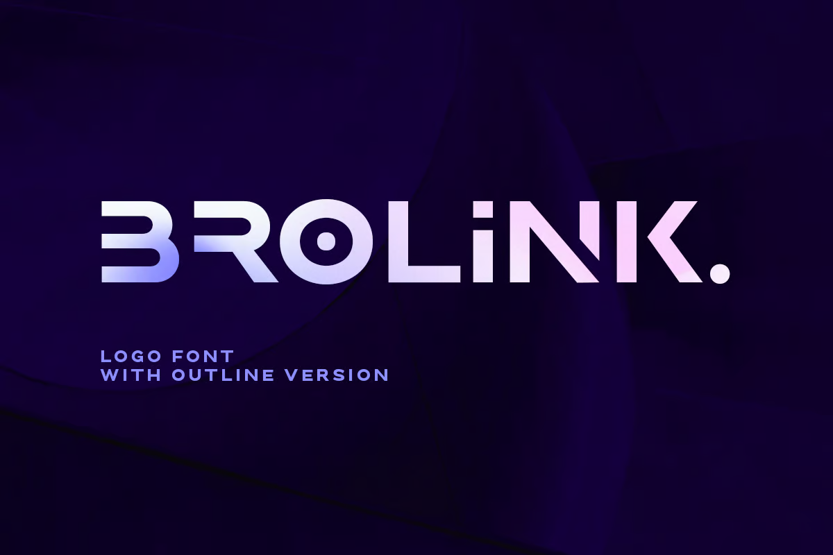 Brolink – 徽标字体-光子波动网 | 专业WordPress修复服务，全球范围，快速响应