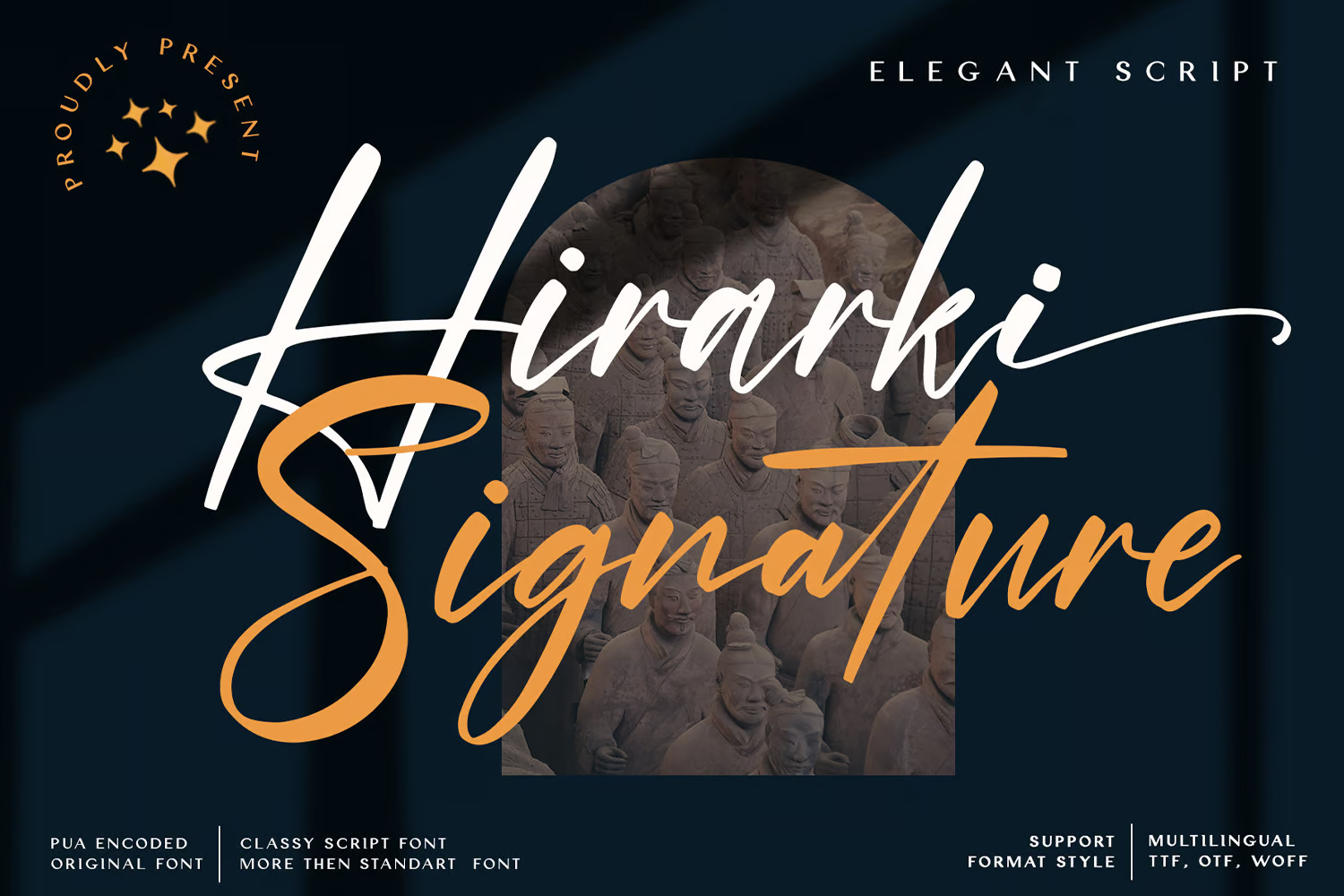 Hirarki Signature - Fonts - Photon Flux Network | Professional WordPress repair service, worldwide, fast response