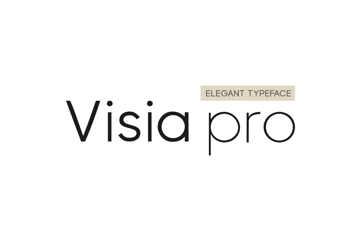 VISIA Pro – 优雅几何字体 + 网页字体-光子波动网 | 专业WordPress修复服务，全球范围，快速响应