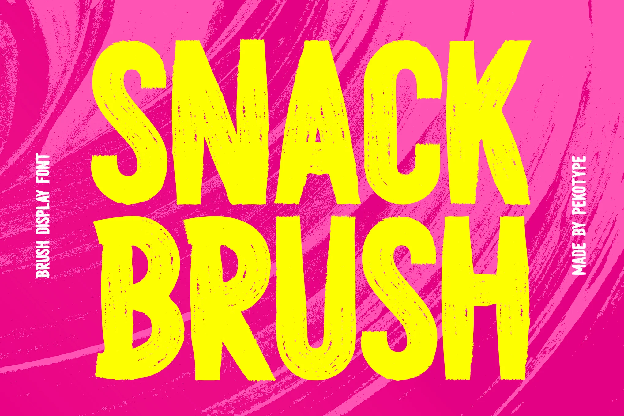 Snack Brush – 粗体展示字体-光子波动网 | 专业WordPress修复服务，全球范围，快速响应