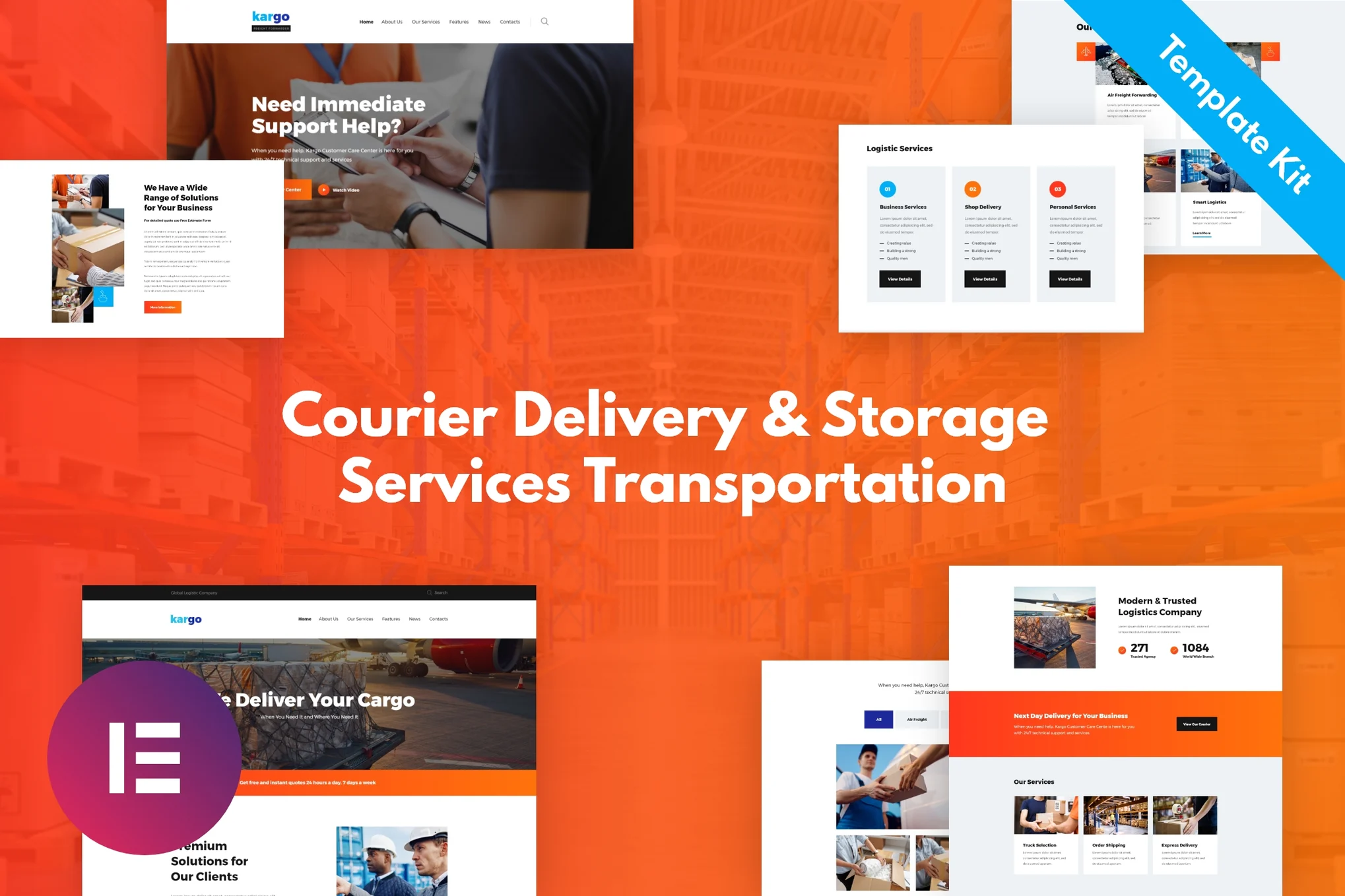 Kargo - Logistics & Warehousing Template Kit - Photon Flux Network | Professional WordPress Repair Service, Global Reach, Fast Response