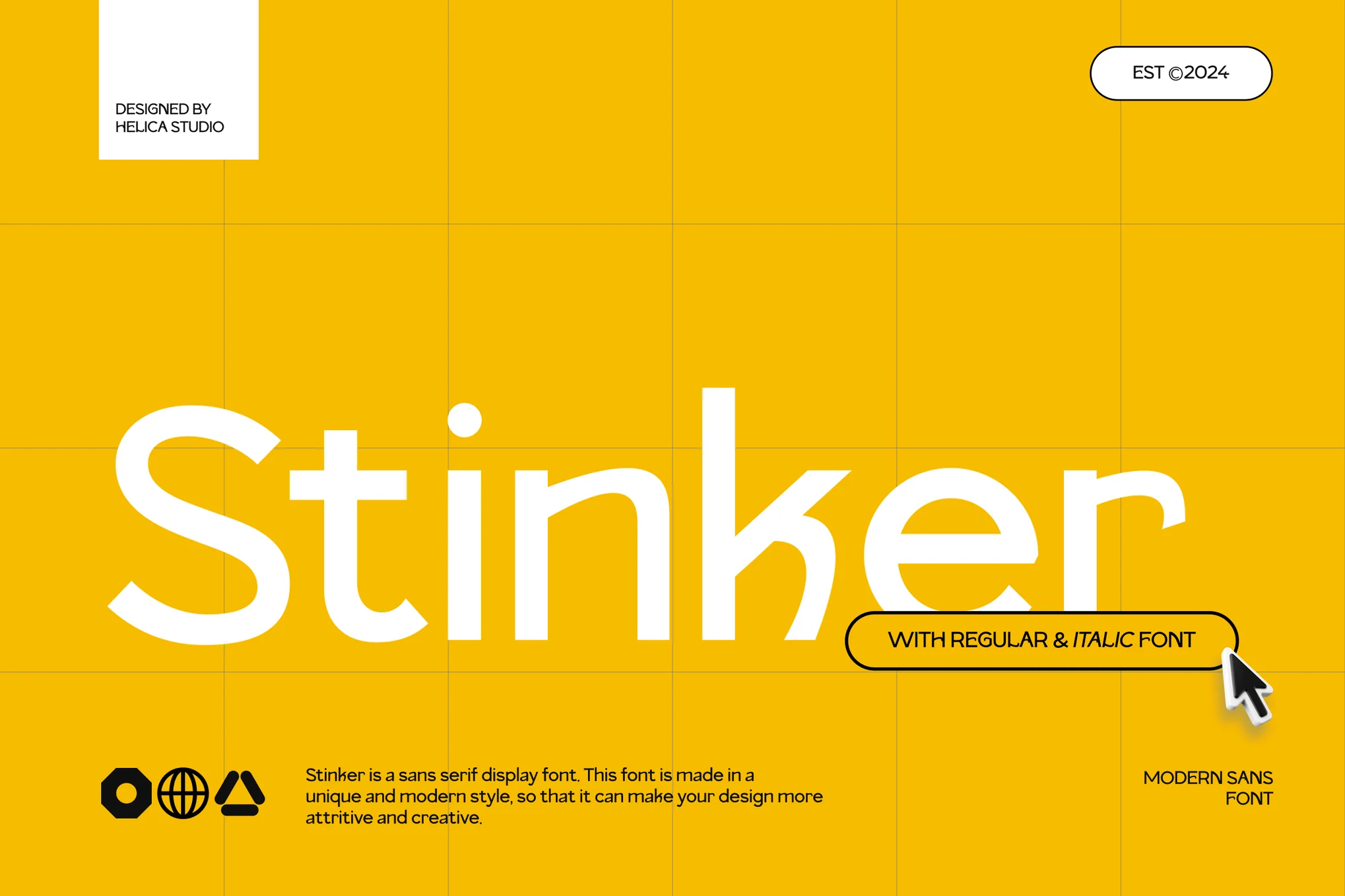 Stinker - Modern Sans Serif Display Fonts - Photon Flux | Professional WordPress Repair Service, Global Reach, Quick Response