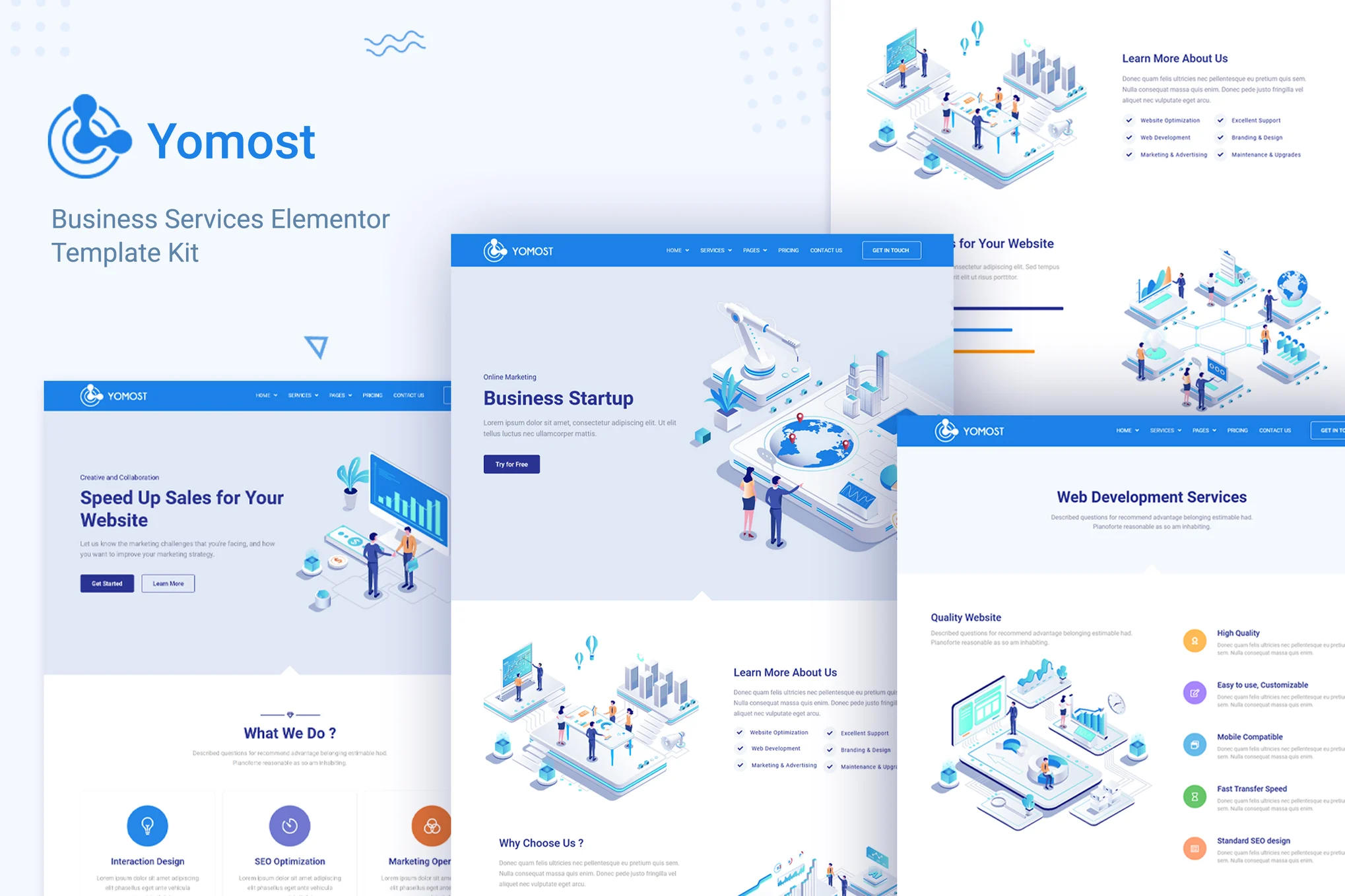 Yomost | Business Services Elementor Template Suite - Photon Volatility Network | Service de réparation WordPress professionnel, dans le monde entier, réponse rapide