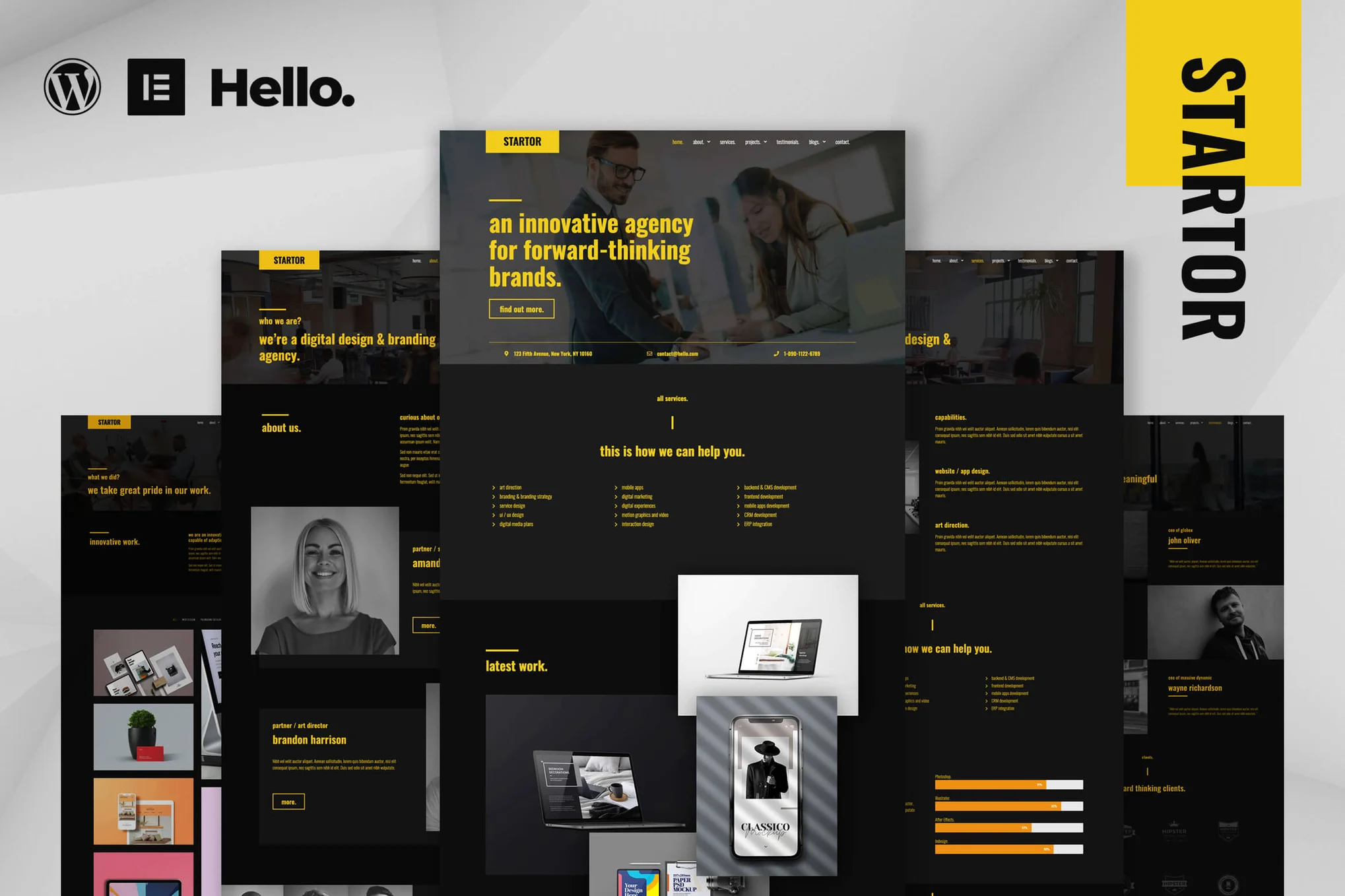 STARTOR | Organizations & Enterprises Elementor Template Suite - Photon Volatility Network | Professional WordPress Repair Service, Global Reach, Fast Response