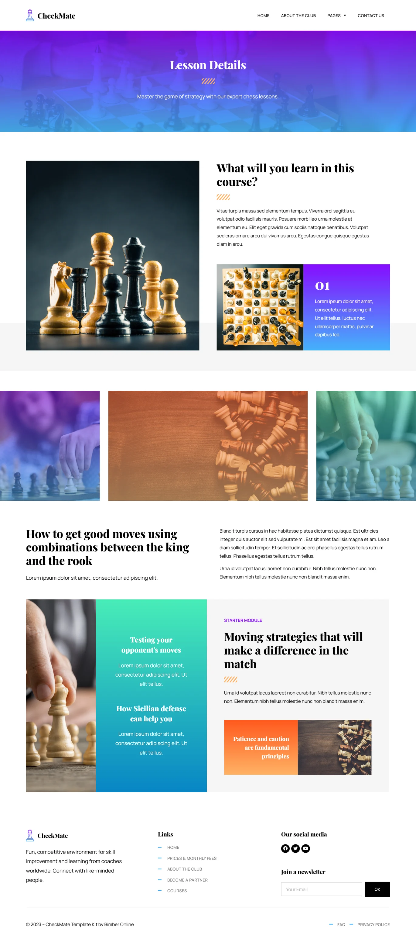 CheckMate - Chess Clubs & Tournaments Elementor Pro Template Suite - Photon Flux | Professional WordPress Repair Service, Global Reach, Quick Response