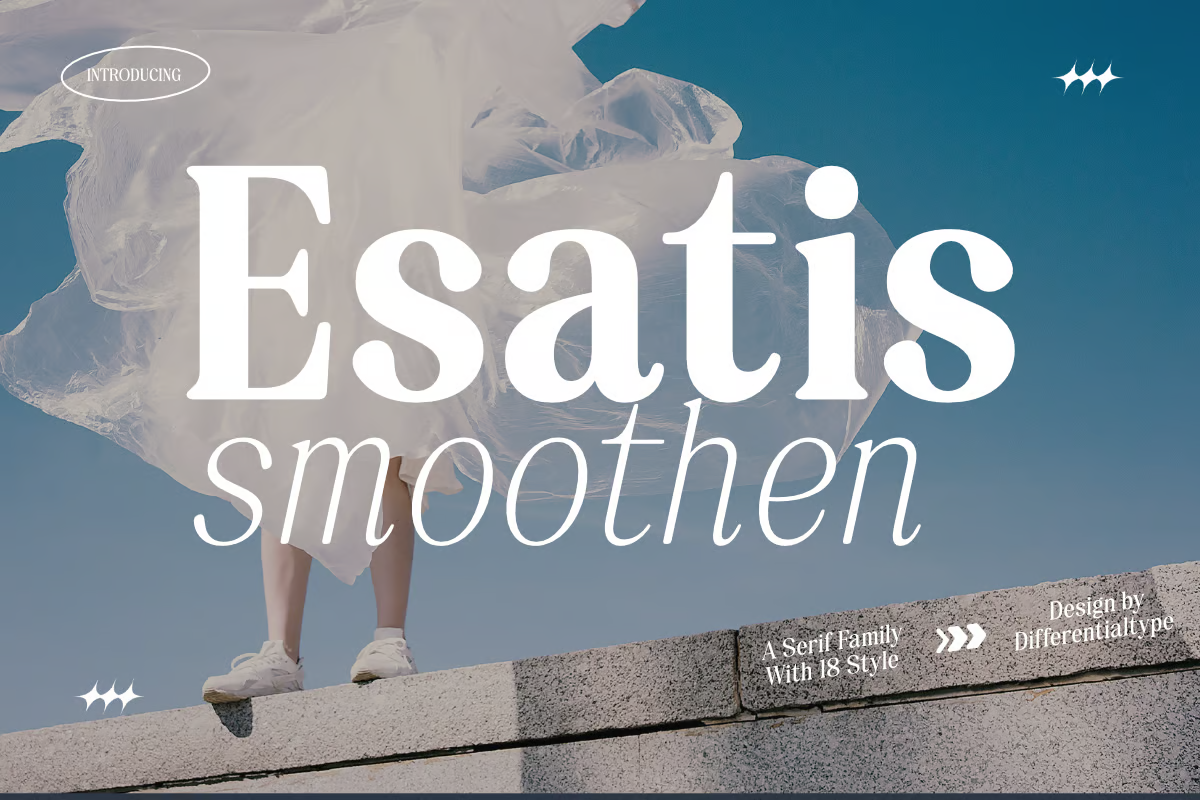 Esatis Smoothen – 衬线字体家族-光子波动网 | 专业WordPress修复服务，全球范围，快速响应